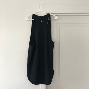 Lulu black tank long size 8